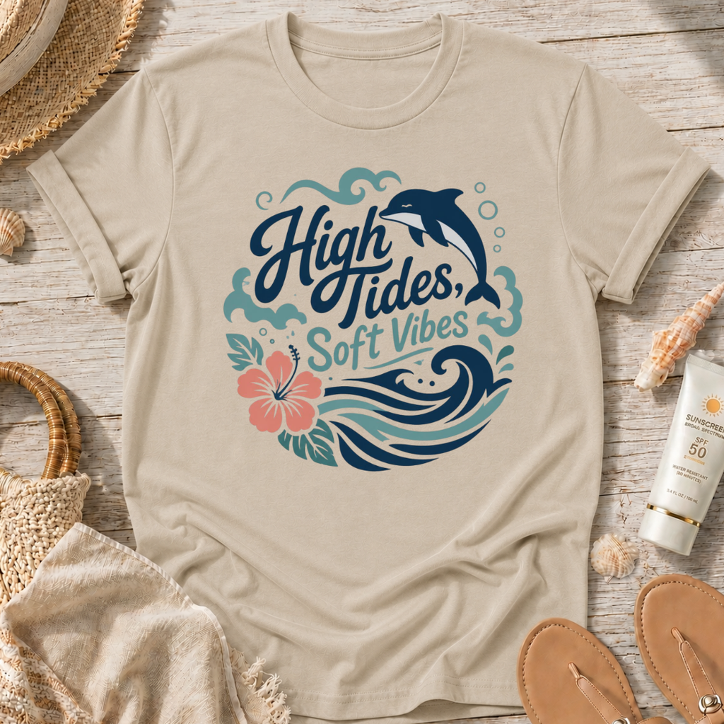 High Tides, Soft Vibes T-Shirt