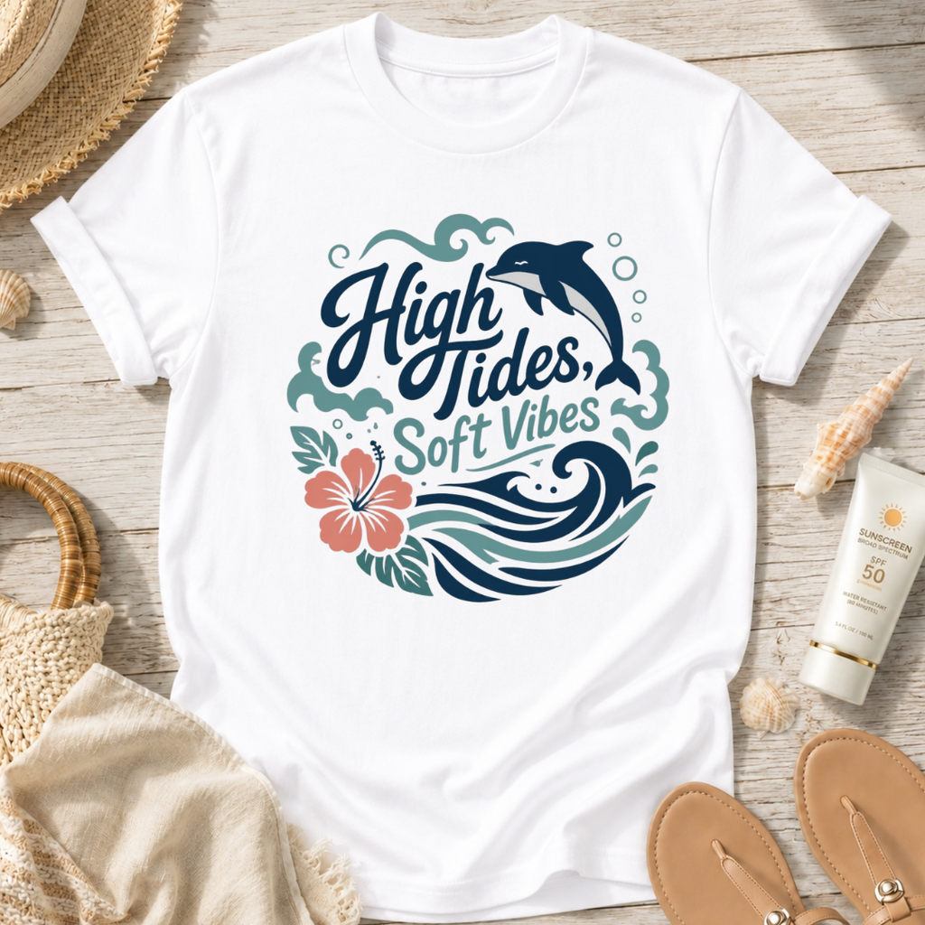High Tides, Soft Vibes T-Shirt