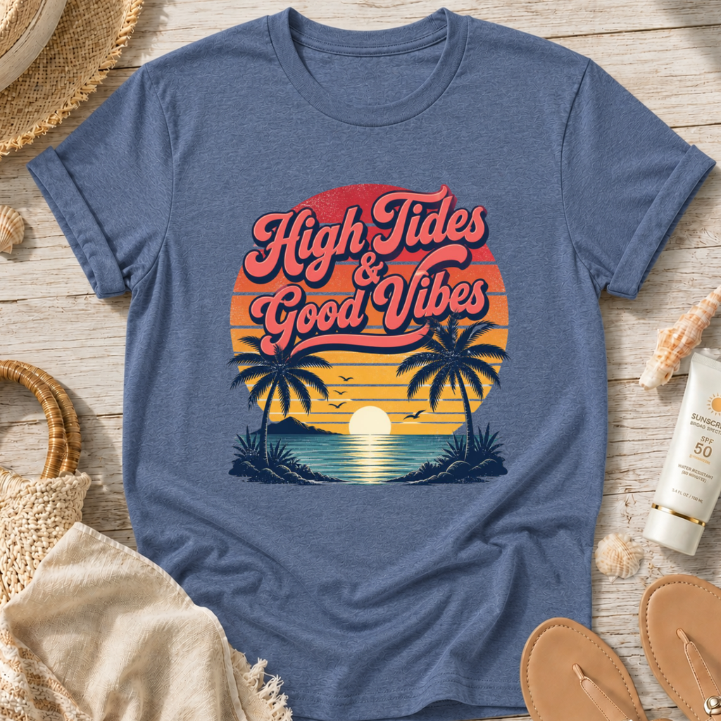 High Tides & Good Vibes T-Shirt