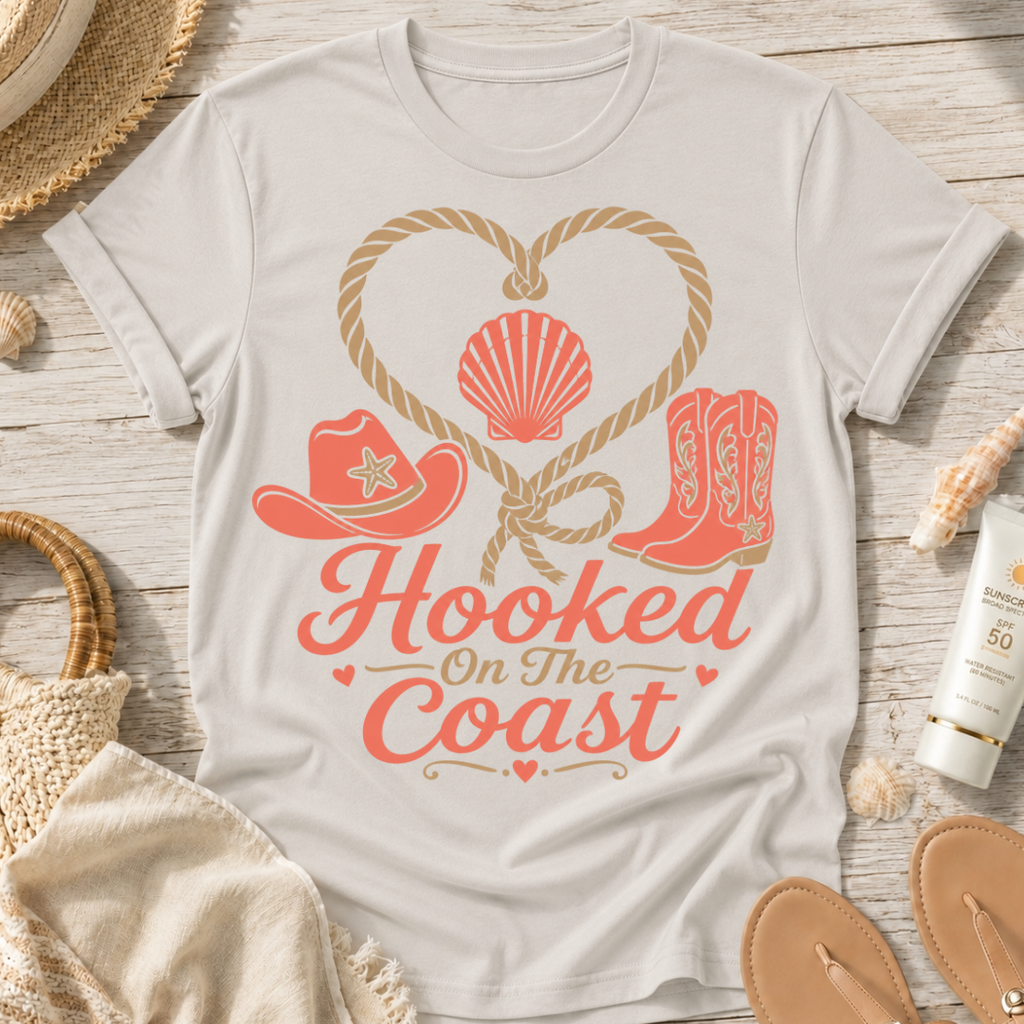 Hooked on the Coast T-Shirt
