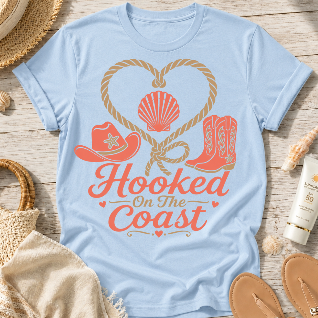 Hooked on the Coast T-Shirt