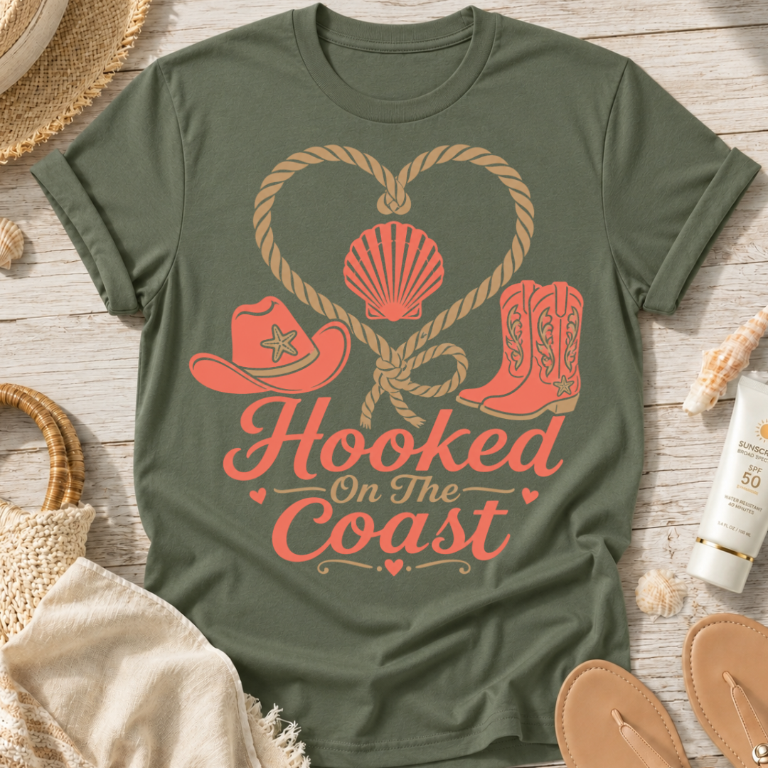 Hooked on the Coast T-Shirt