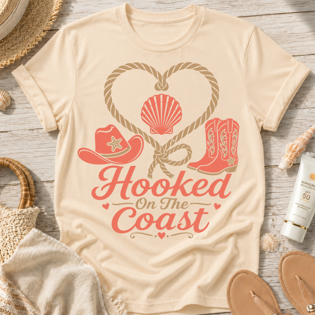Hooked on the Coast T-Shirt
