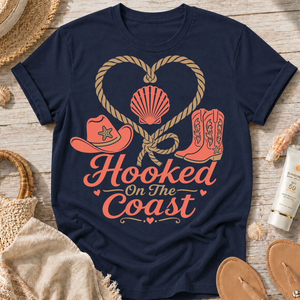 Hooked on the Coast T-Shirt