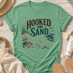 Hooked on Sand Beach T-Shirt