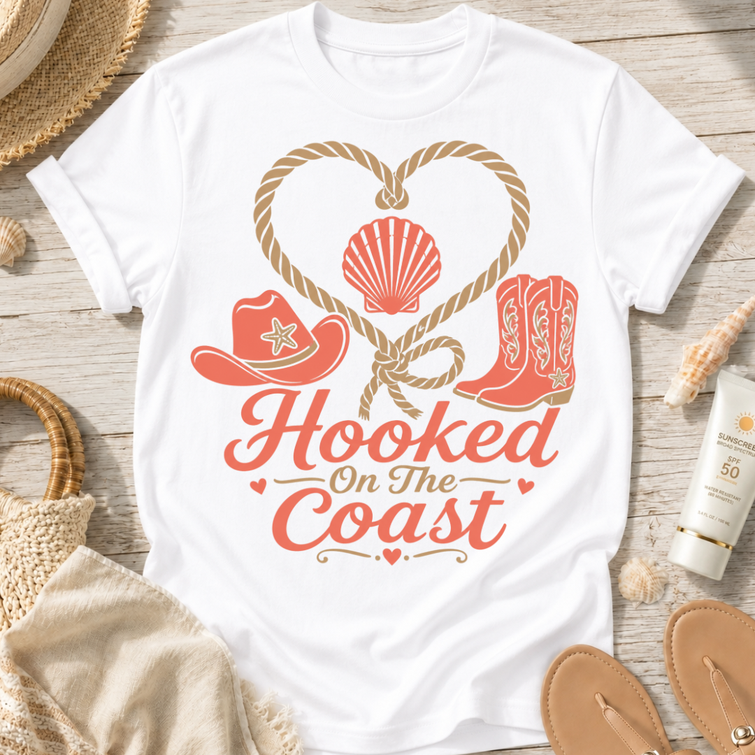 Hooked on the Coast T-Shirt