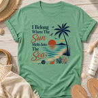 I Belong Where The Sun Melts Into The Sea T-Shirt