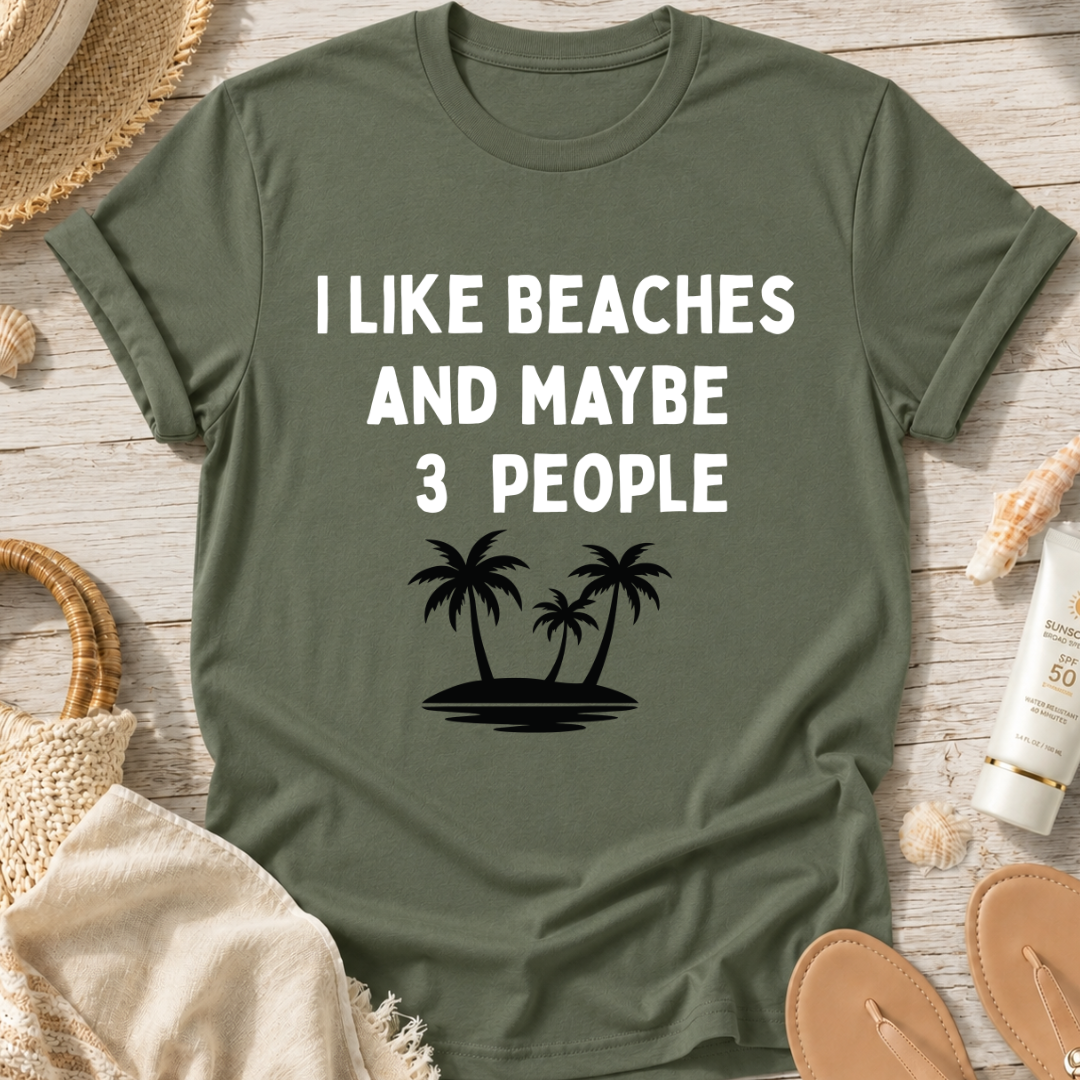 I Like Beaches T-Shirt