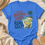 I Like My Beaches Sandy and My Rims Salty T-Shirt