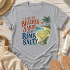 I Like My Beaches Sandy and My Rims Salty T-Shirt