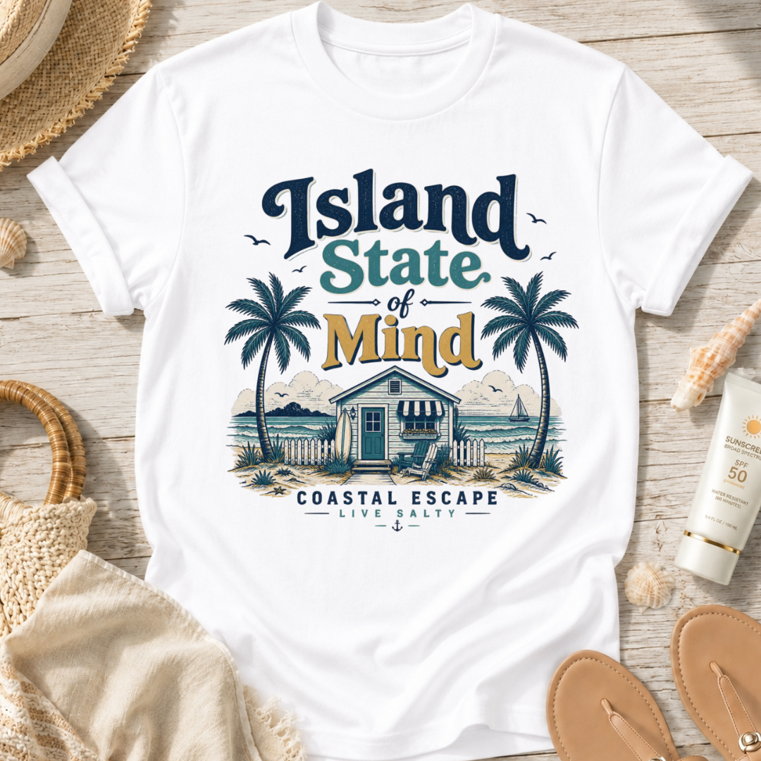 Island State of Mind Coastal T-Shirt