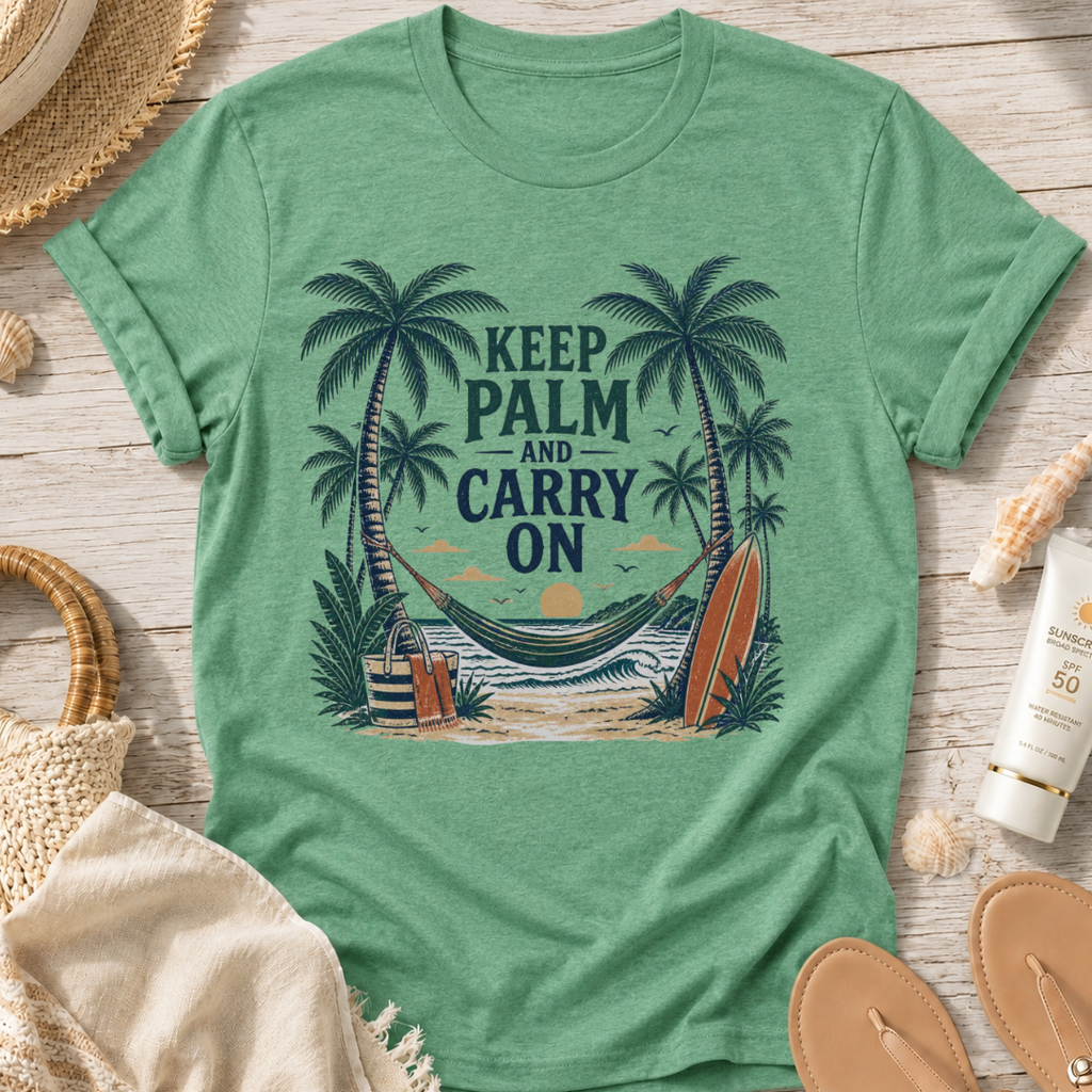 Keep Palm and Carry On T-Shirt