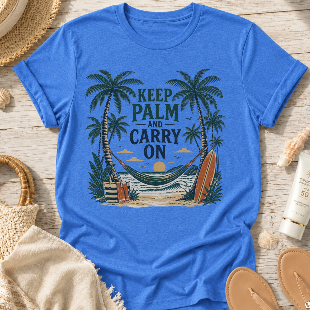 Keep Palm and Carry On T-Shirt