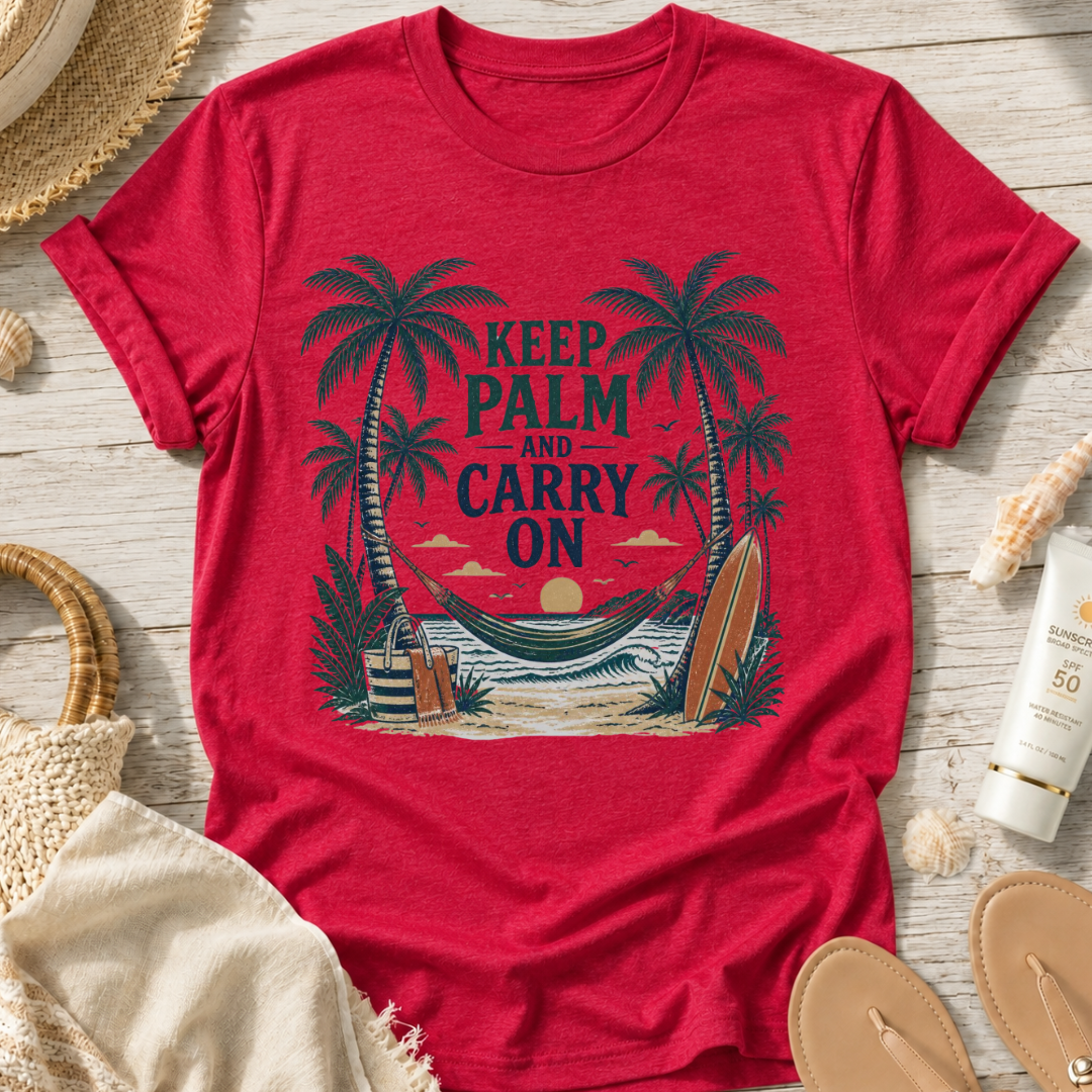 Keep Palm and Carry On T-Shirt