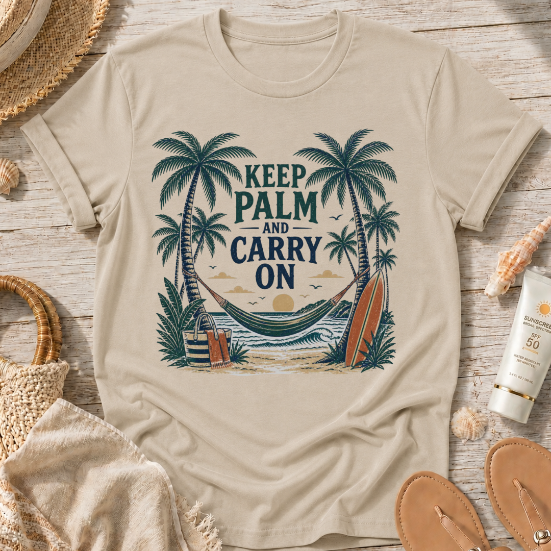 Keep Palm and Carry On T-Shirt