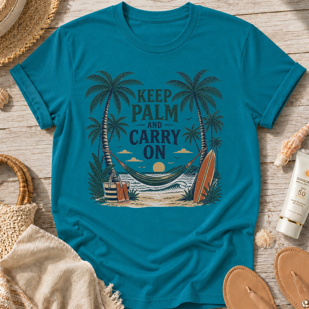 Keep Palm and Carry On T-Shirt