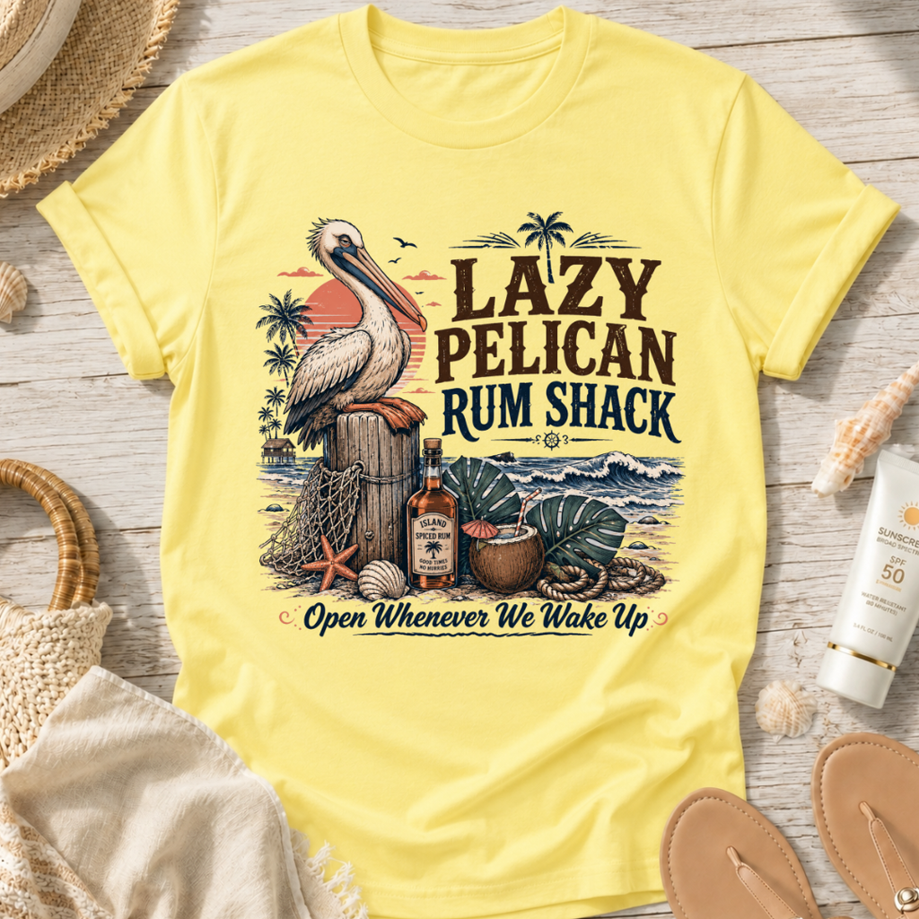Lazy Pelican Rum Shack T-Shirt