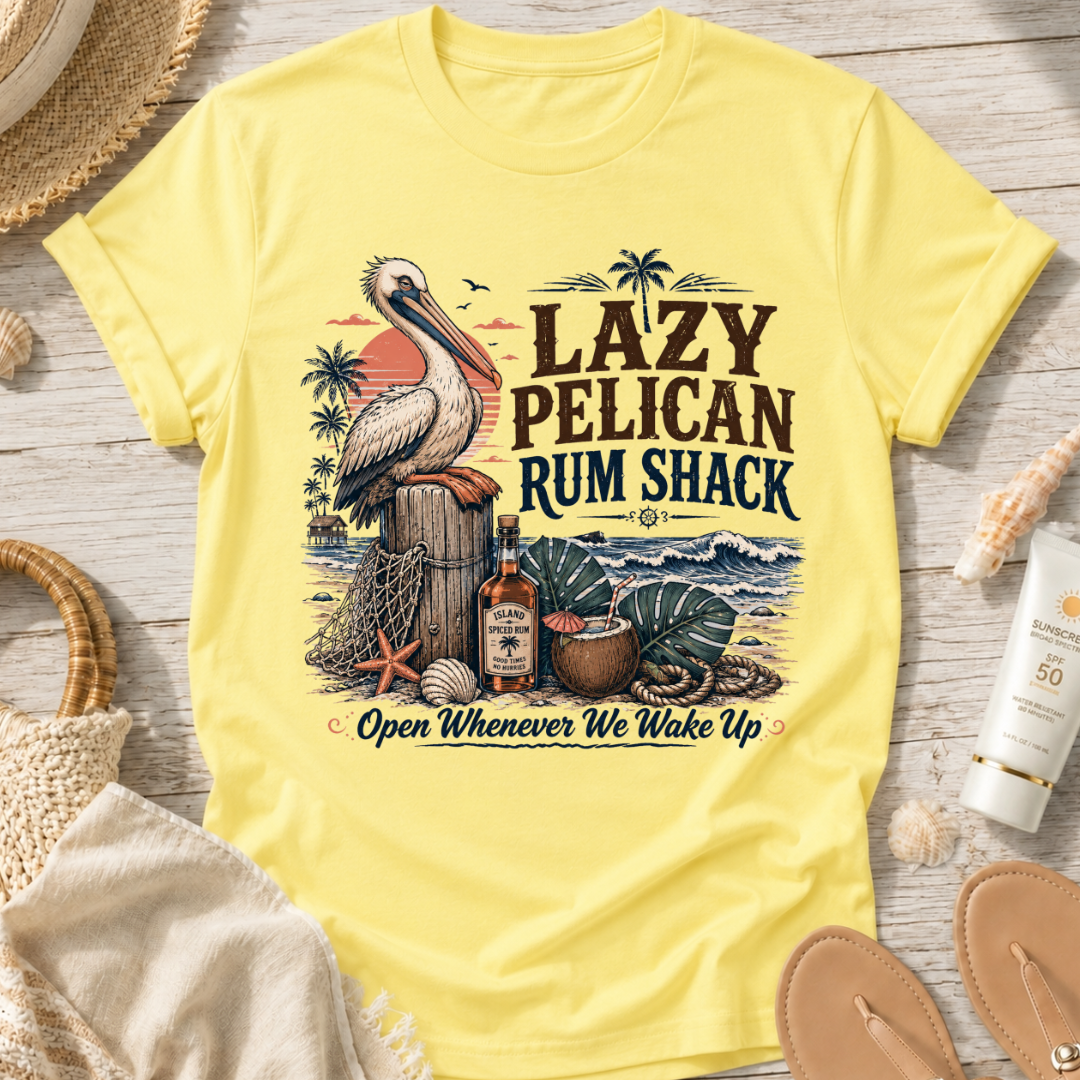 Lazy Pelican Rum Shack T-Shirt