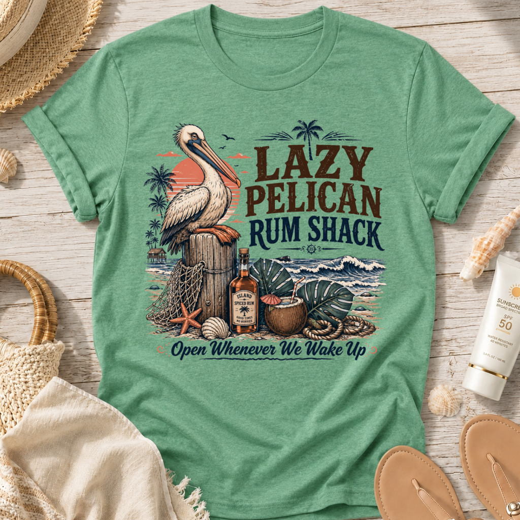 Lazy Pelican Rum Shack T-Shirt