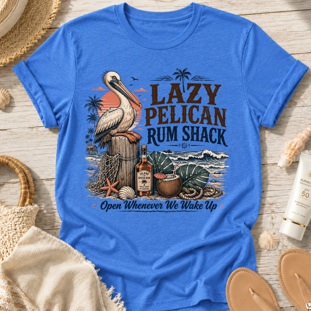 Lazy Pelican Rum Shack T-Shirt