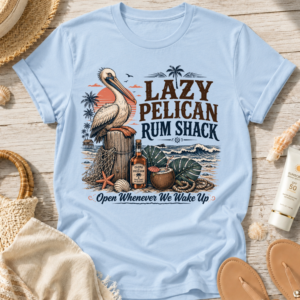 Lazy Pelican Rum Shack T-Shirt
