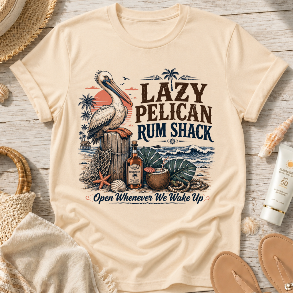 Lazy Pelican Rum Shack T-Shirt