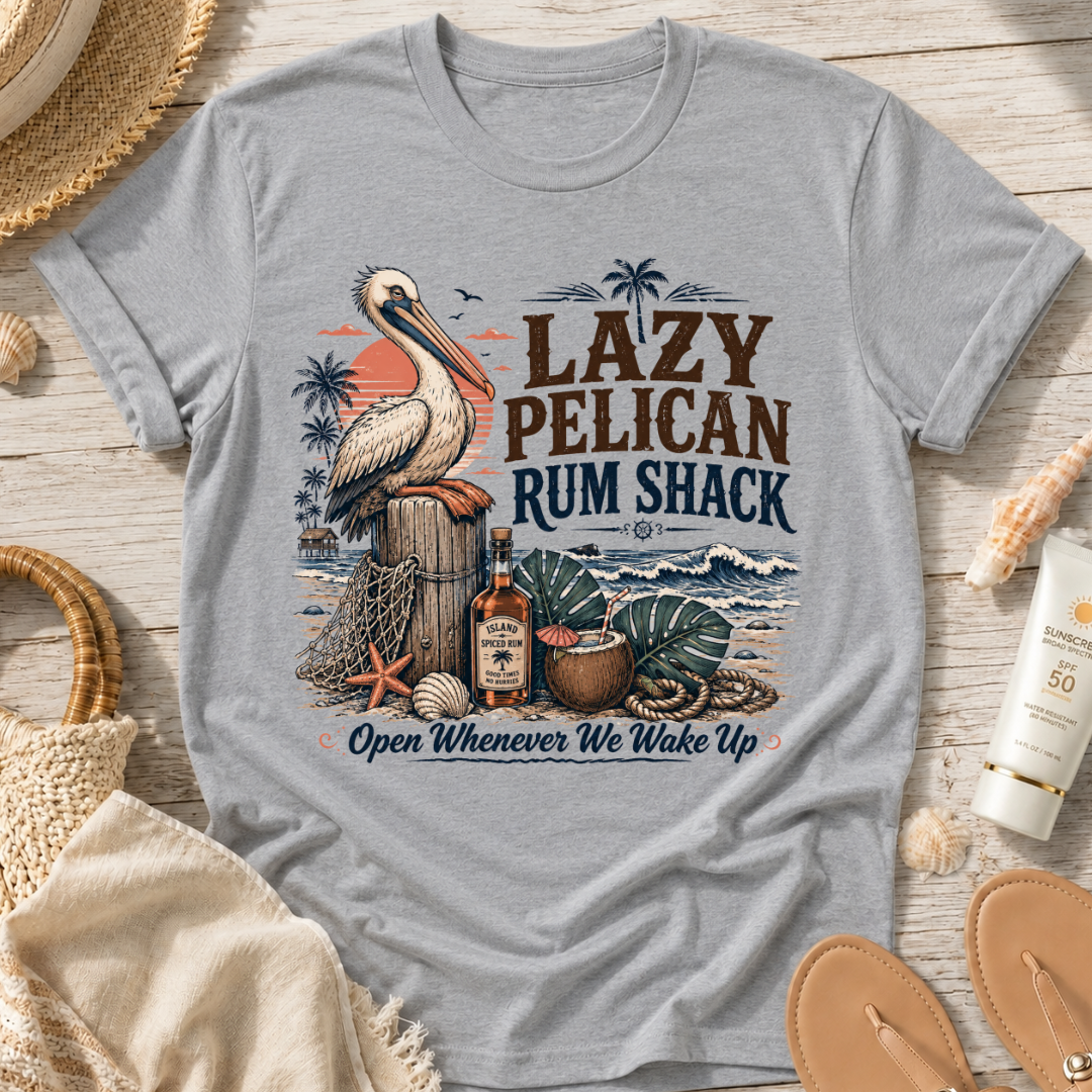 Lazy Pelican Rum Shack T-Shirt