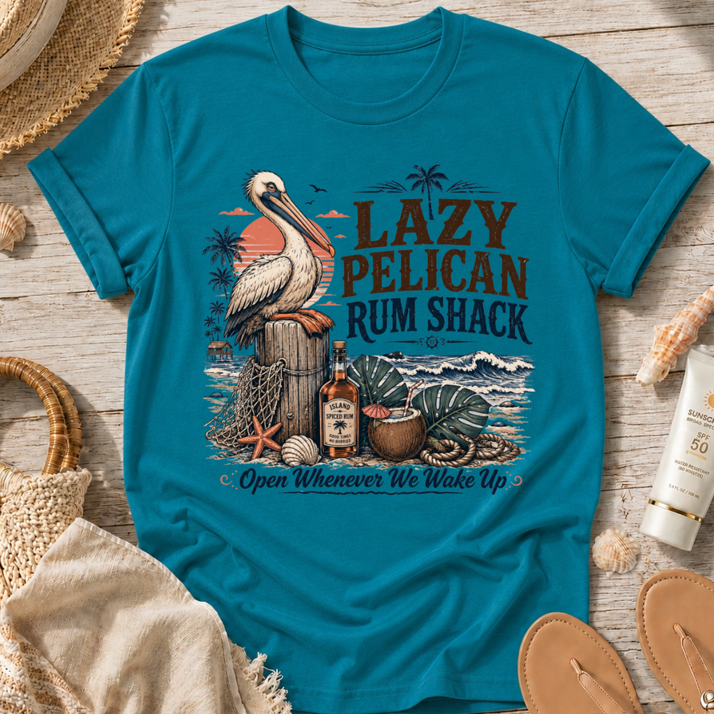 Lazy Pelican Rum Shack T-Shirt