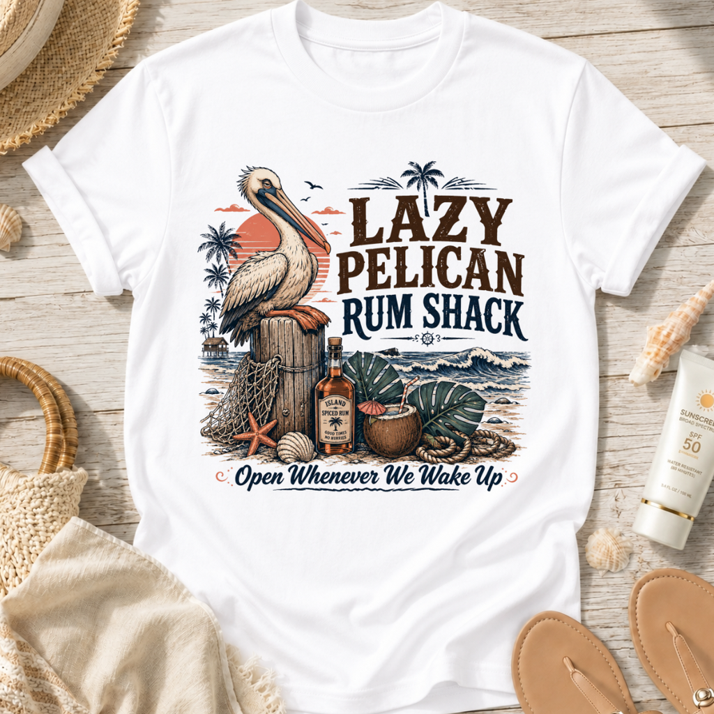 Lazy Pelican Rum Shack T-Shirt