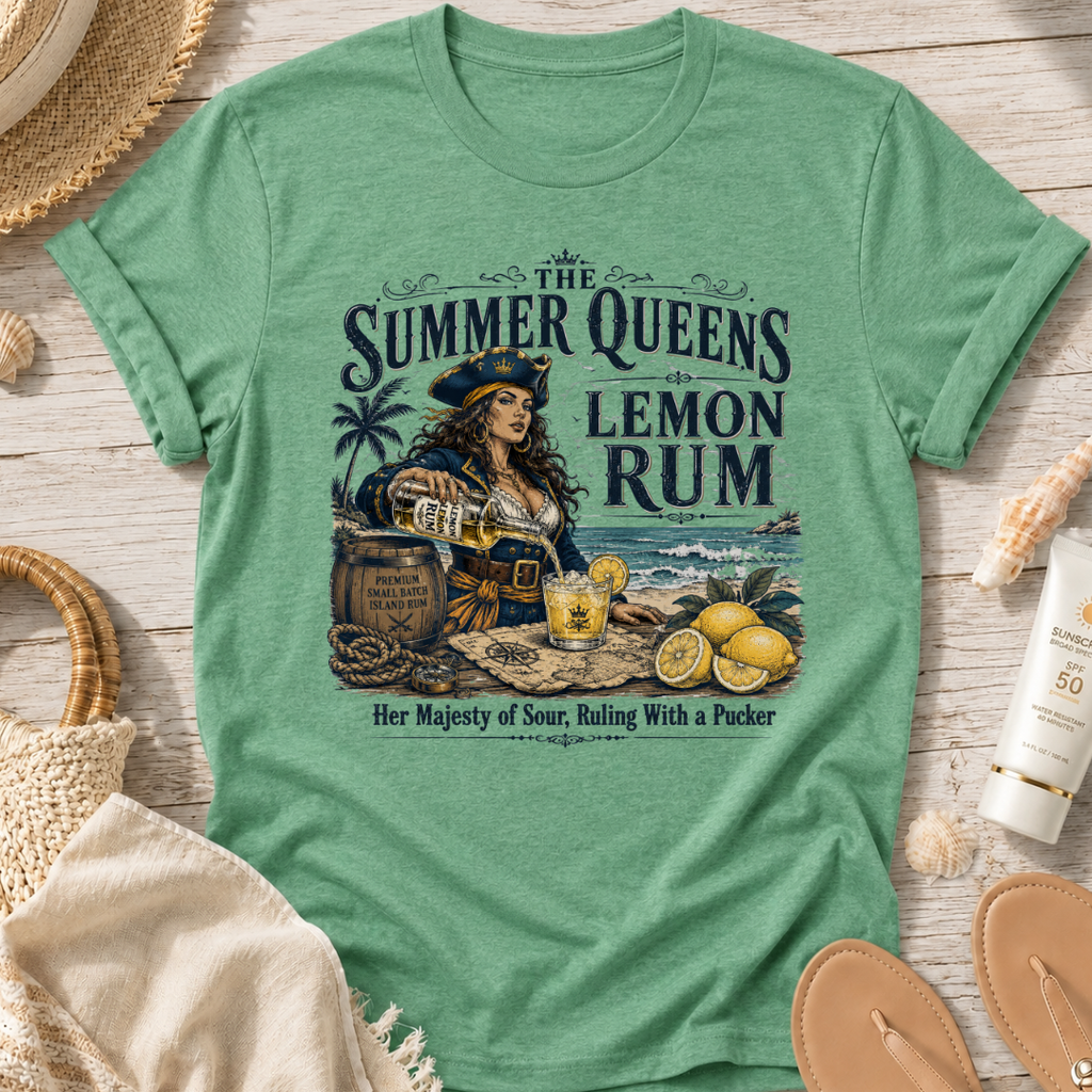The Summer Queens Lemon Rum T-Shirt