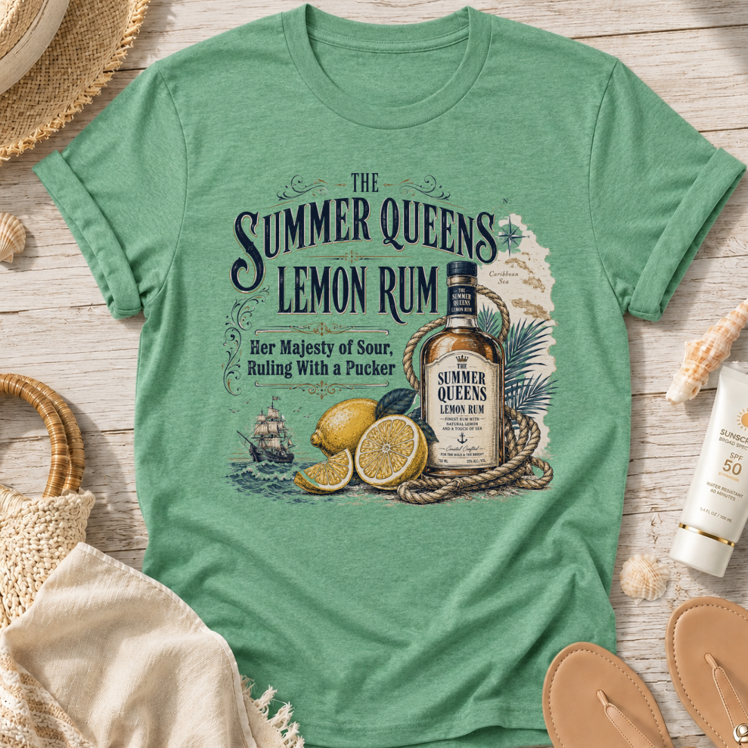 The Summer Queens Lemon Rum T-Shirt