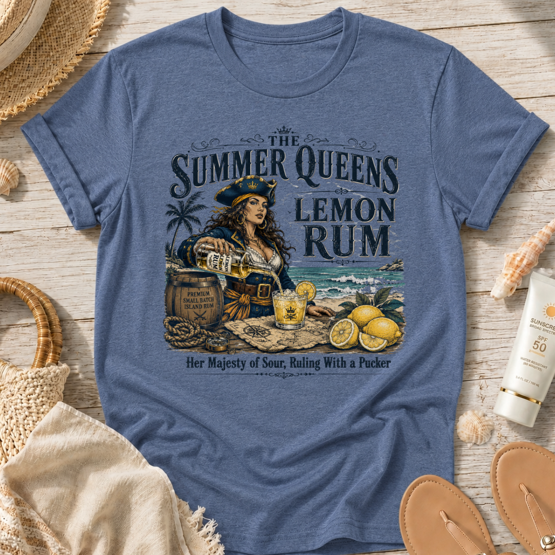 The Summer Queens Lemon Rum T-Shirt