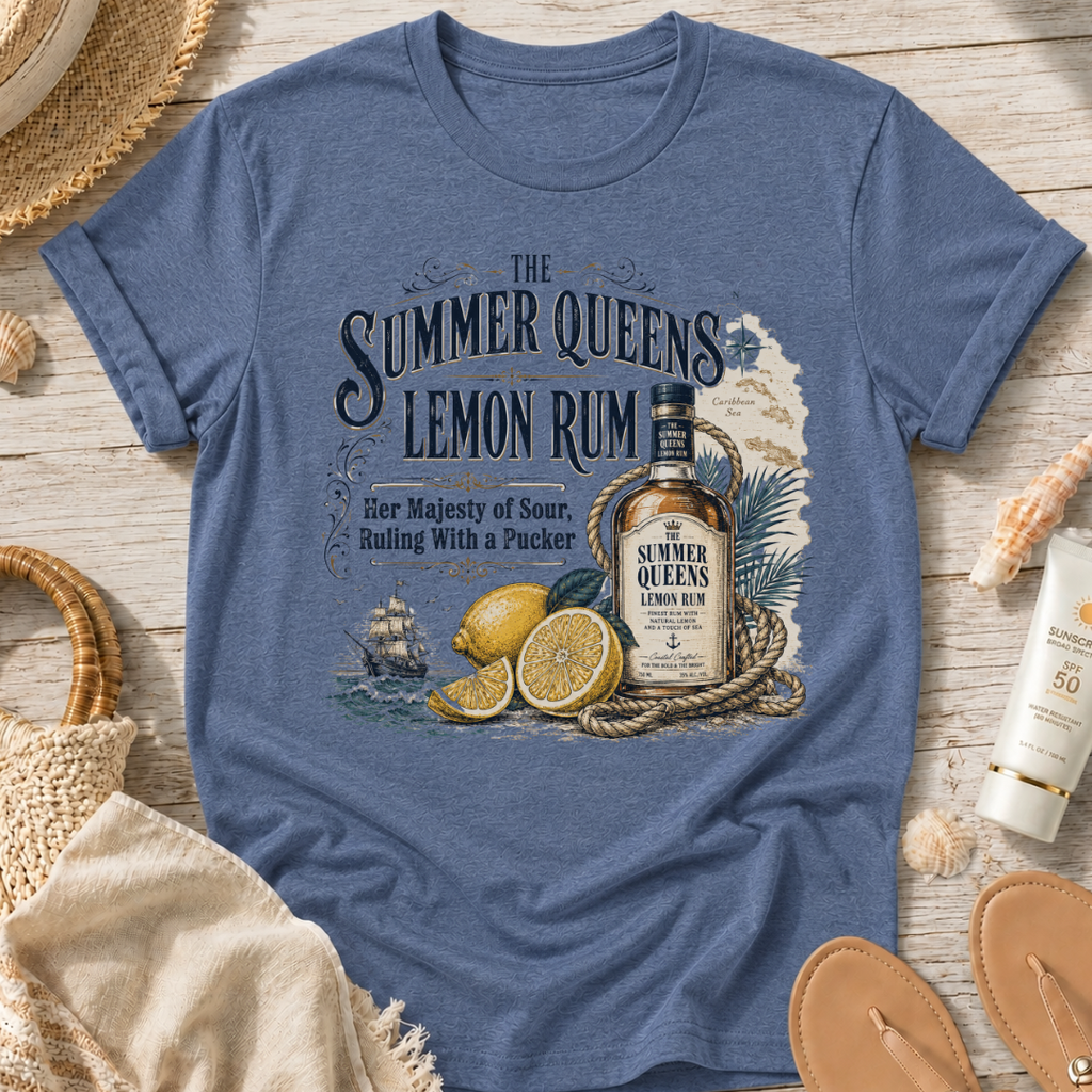 The Summer Queens Lemon Rum T-Shirt
