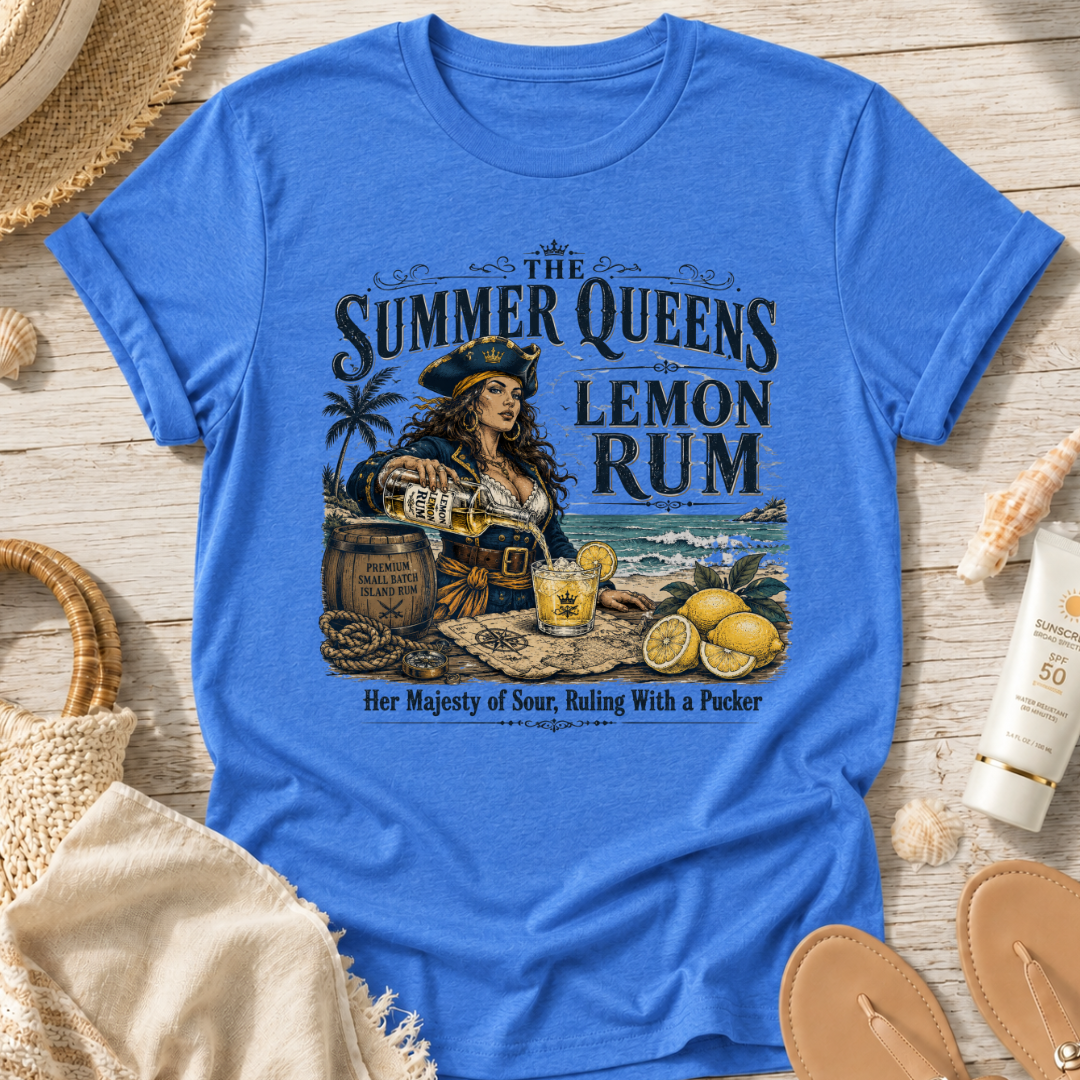 The Summer Queens Lemon Rum T-Shirt