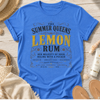 The Summer Queens Lemon Rum Label T-Shirt