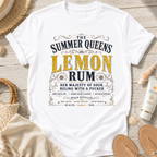 The Summer Queens Lemon Rum Label T-Shirt