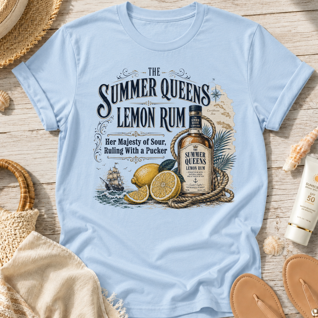 The Summer Queens Lemon Rum T-Shirt