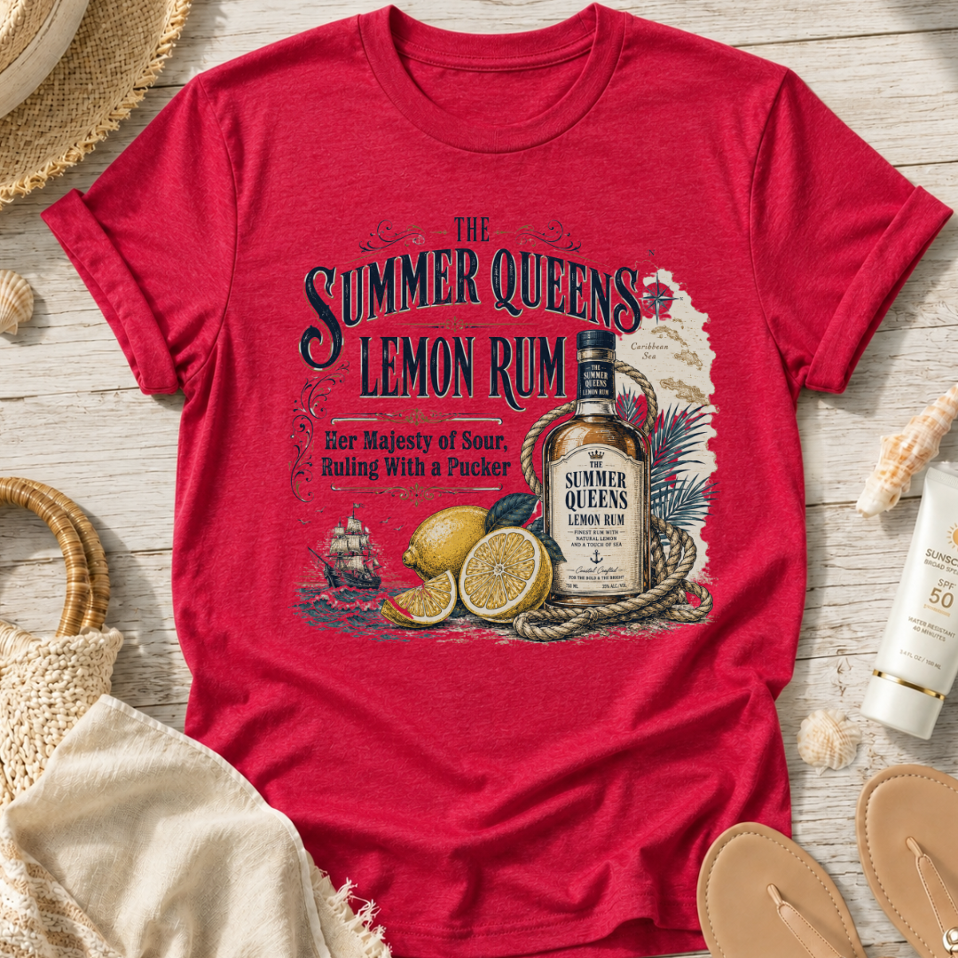The Summer Queens Lemon Rum T-Shirt