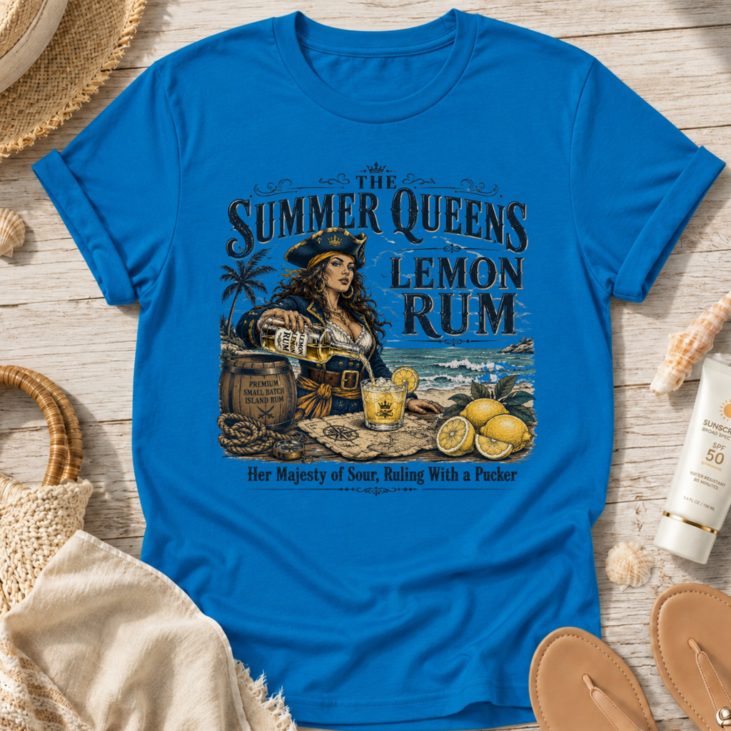 The Summer Queens Lemon Rum T-Shirt