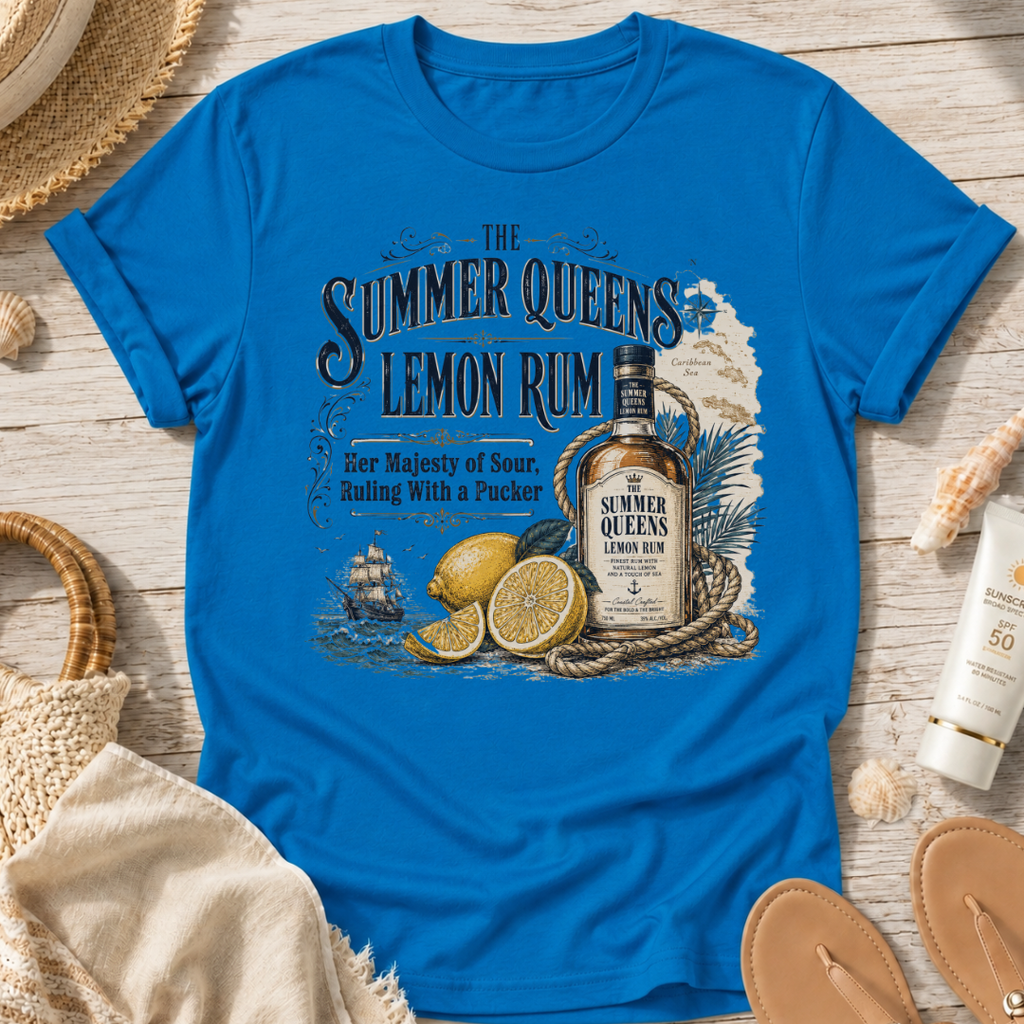 The Summer Queens Lemon Rum T-Shirt