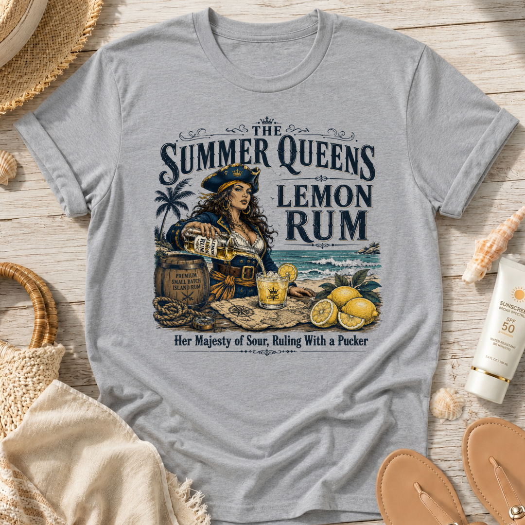 The Summer Queens Lemon Rum T-Shirt