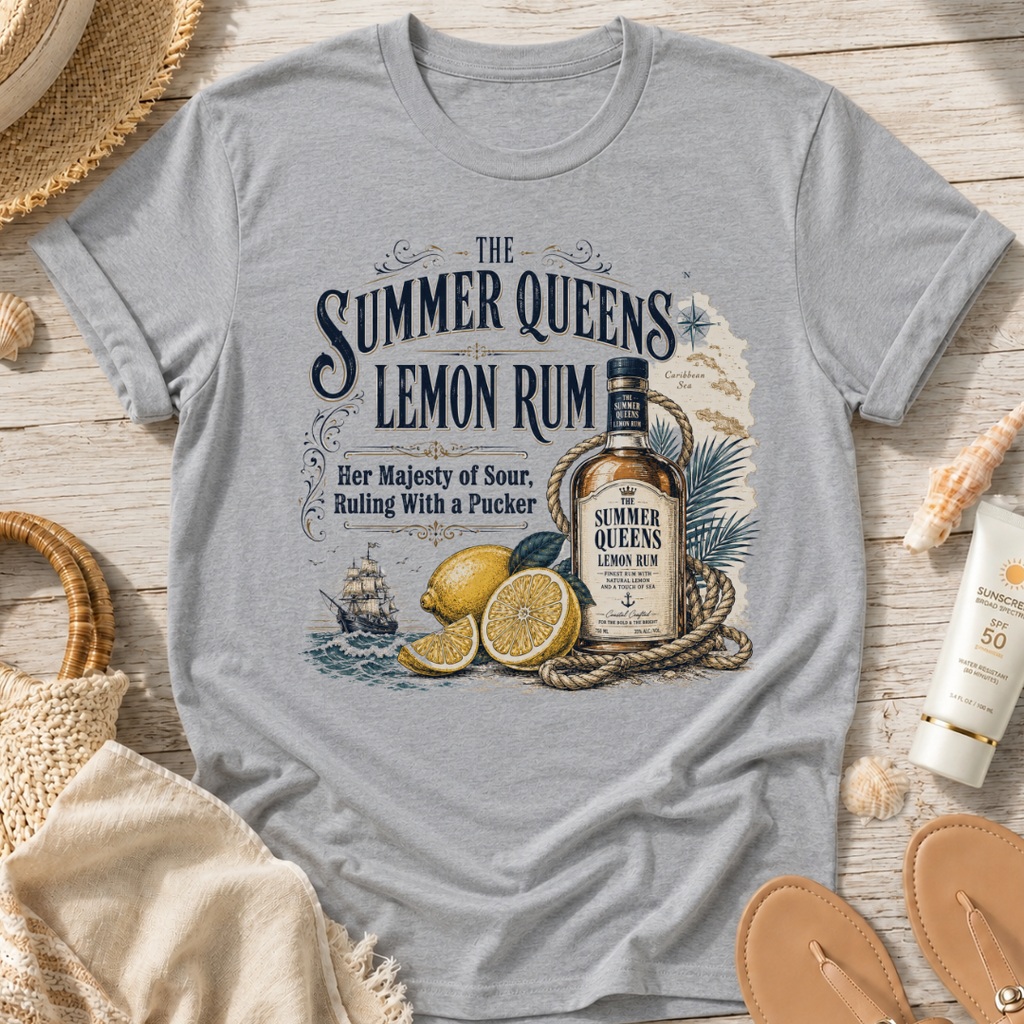The Summer Queens Lemon Rum T-Shirt