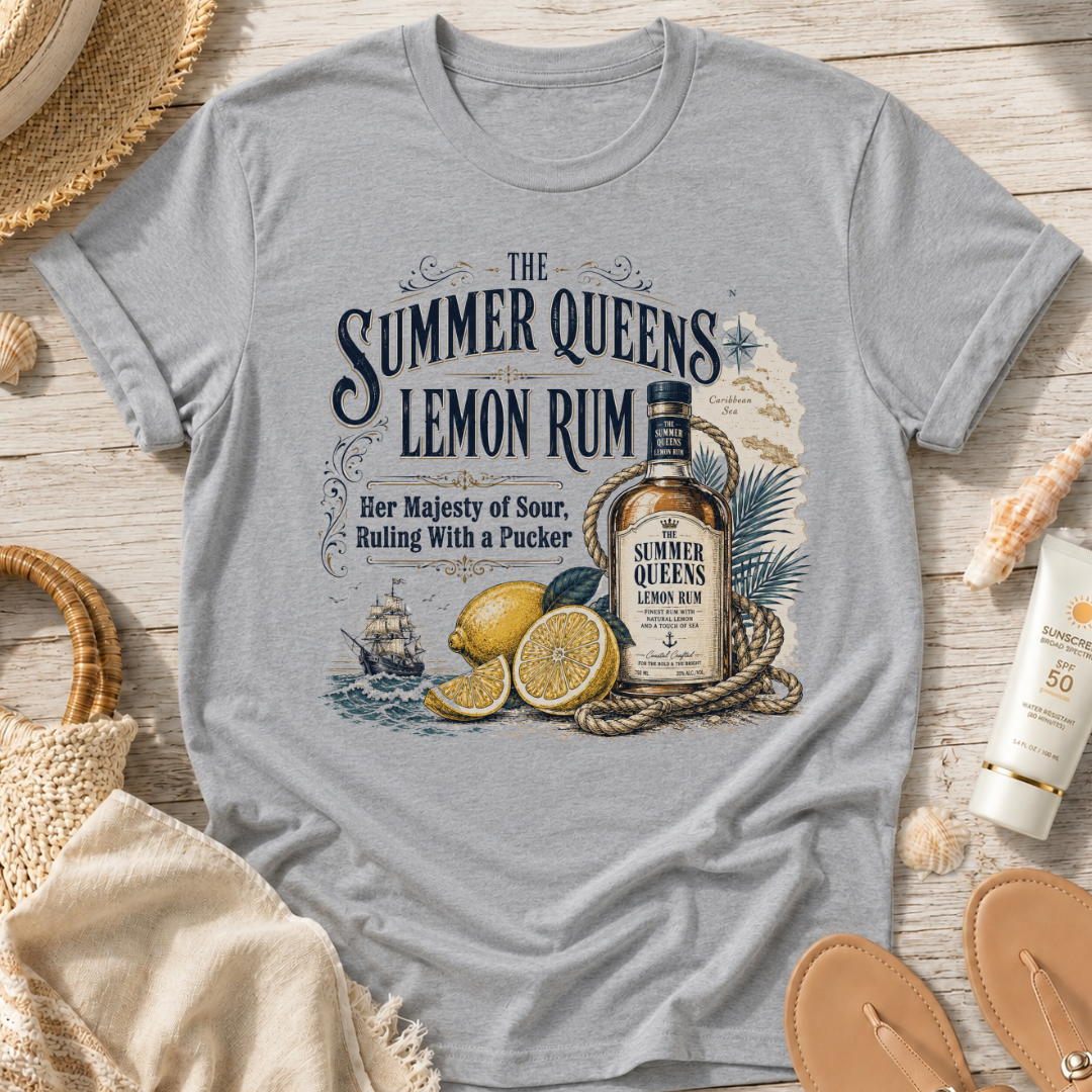 The Summer Queens Lemon Rum T-Shirt