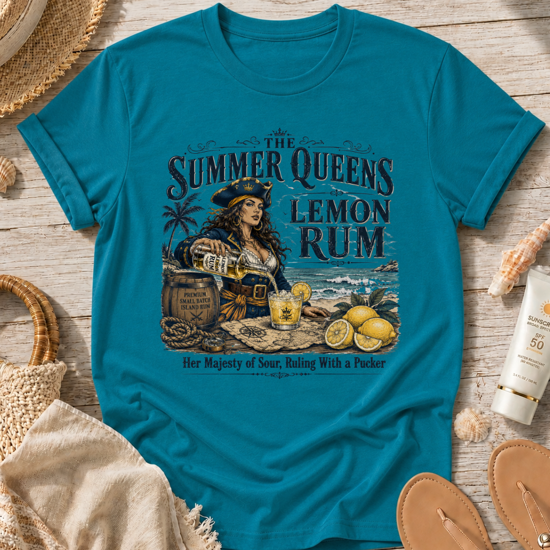 The Summer Queens Lemon Rum T-Shirt