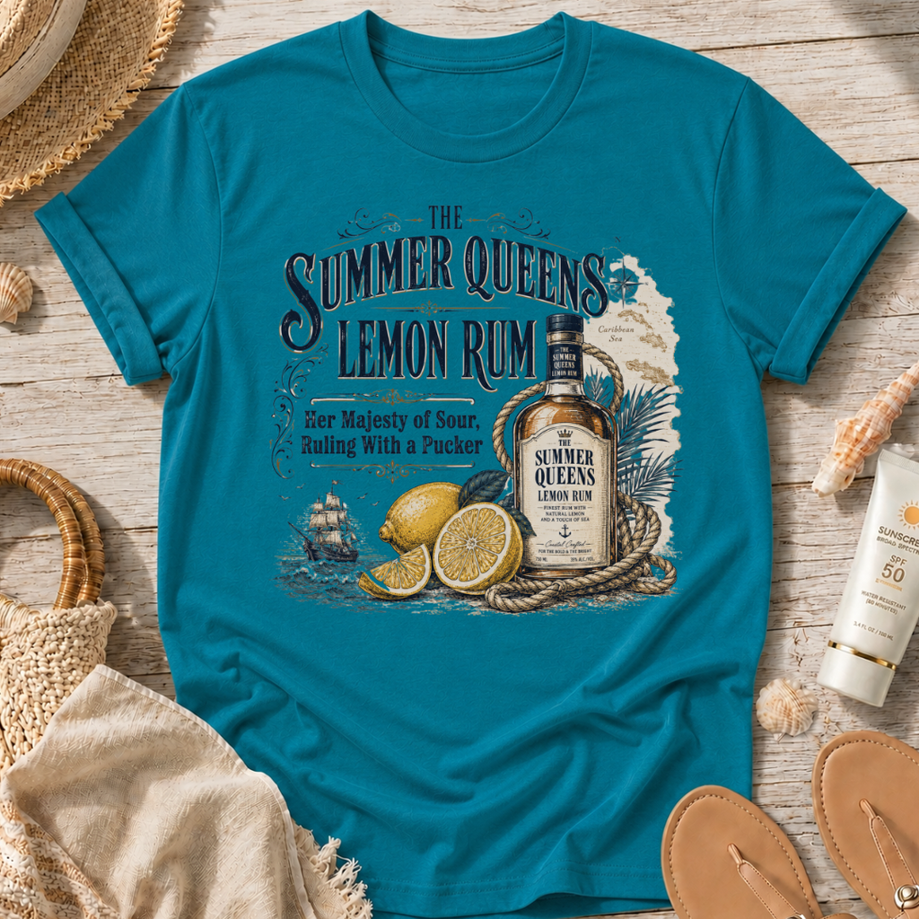 The Summer Queens Lemon Rum T-Shirt