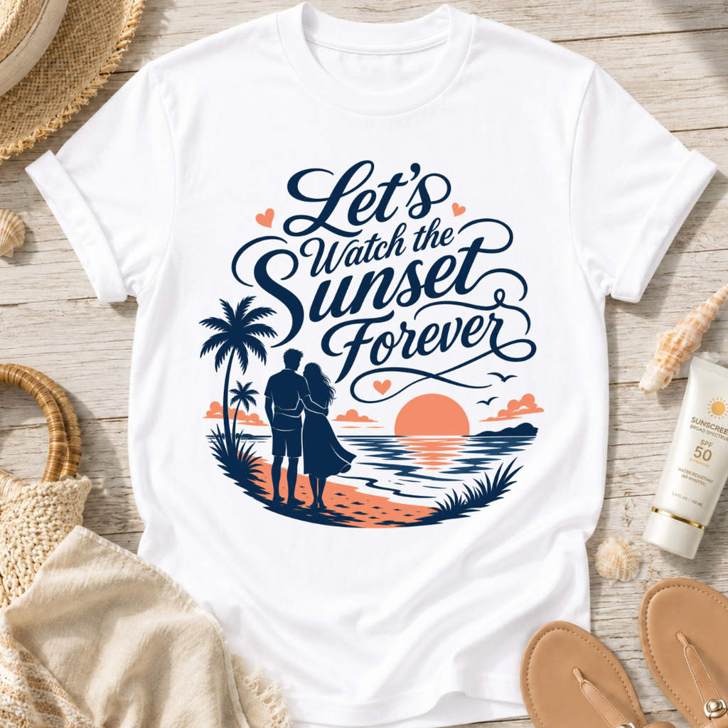 Let's Watch the Sunset Forever T-Shirt