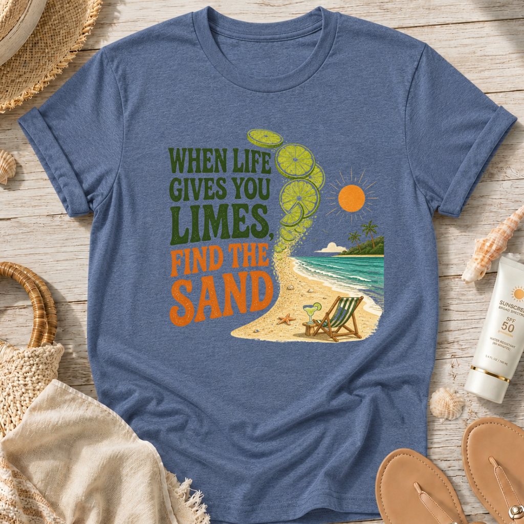 When Life Gives You Limes, Find the Sand T-Shirt