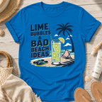 Lime, Bubbles & Bad Beach Ideas T-Shirt