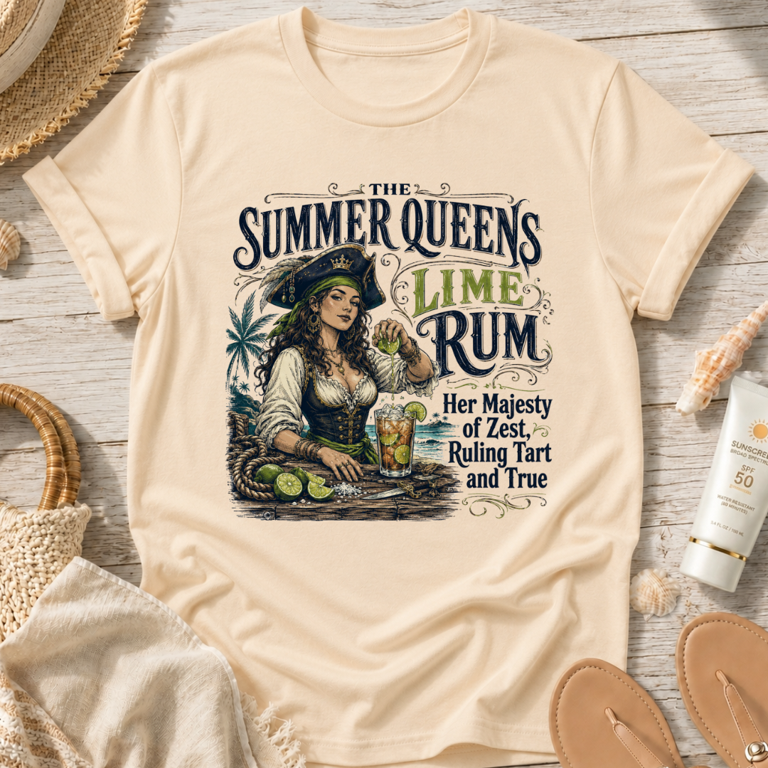 The Summer Queens Lime Rum T-Shirt