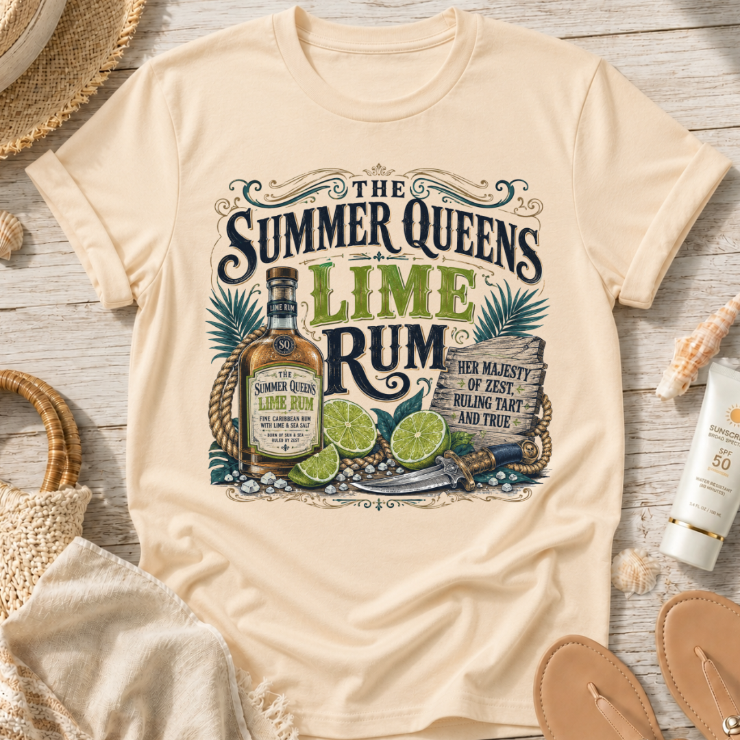 The Summer Queens Lime Rum T-Shirt